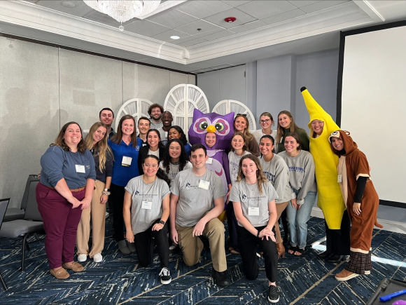 Westfield State Physician Assistant students and faculty