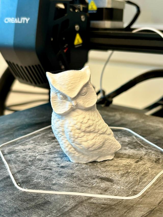 3d printed owl